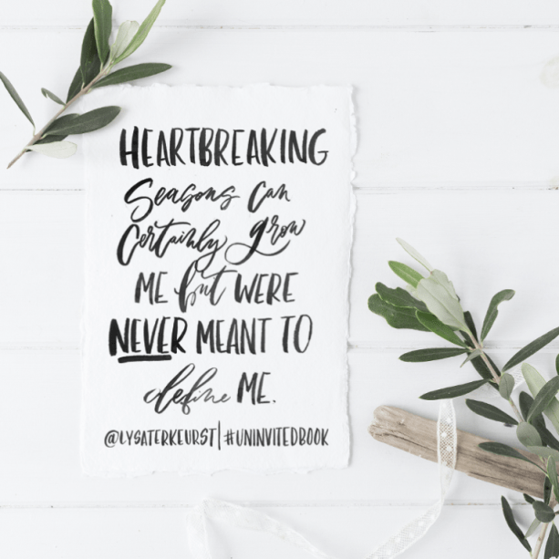 Uninvited | Sarah's Grace 